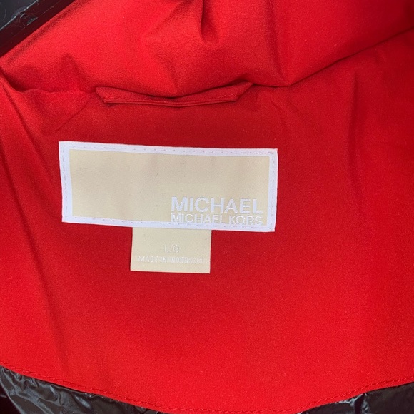 BNWT Red Michael Kors winter jacket - Picture 5 of 11